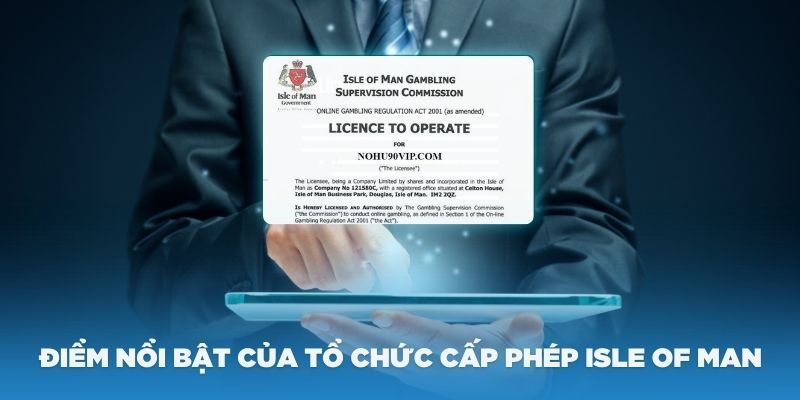 Giấy phép hoạt động IOM khẳng định uy tín Kubet